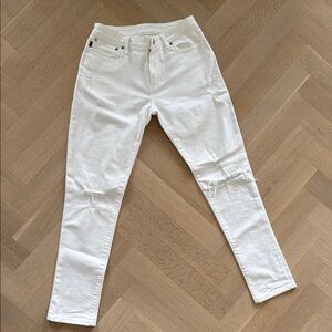 White Ripped Jeans Men’s Size 30 skinny